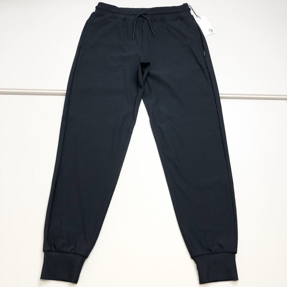 ALWRLD WOMEN'S ALTRN RIB JOGGER Size Small Black ALWW042205 MSRP 108$